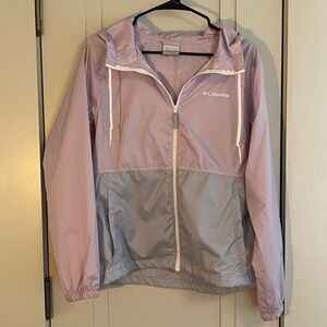 Columbia Light Purple and Gray Jacket